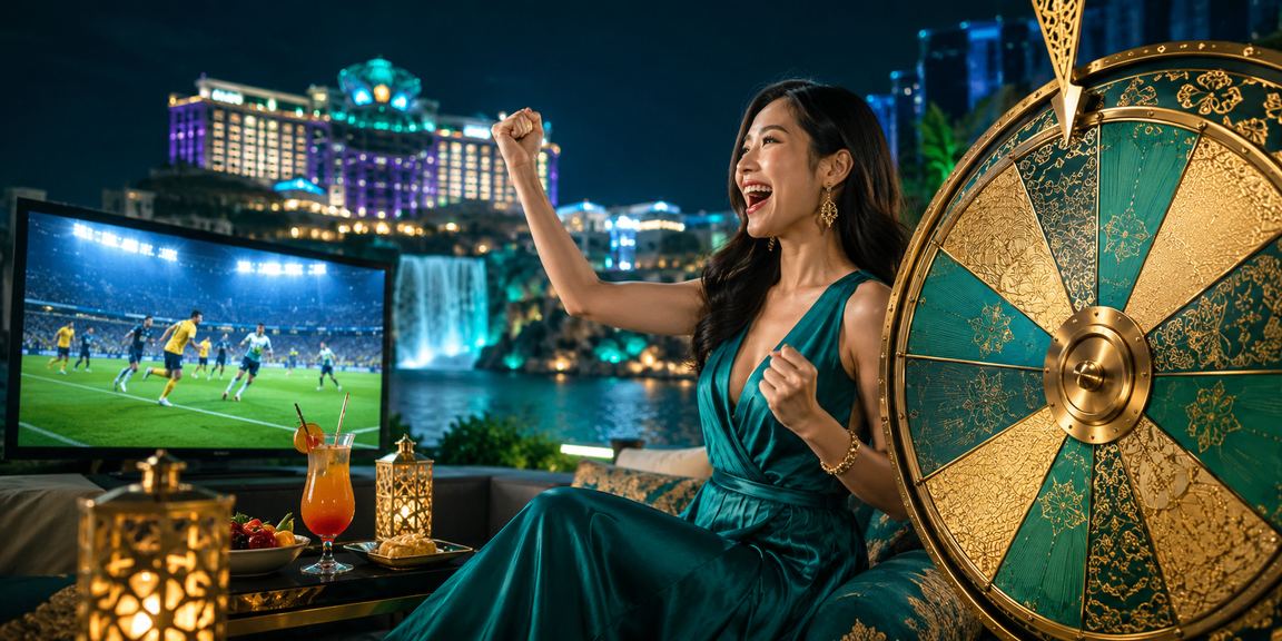 Suasana cabutan bertuah gaya batik di Genting Highlands s200