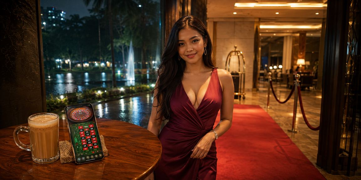 Pengguna Malaysia menggunakan platform s200 dengan privasi terjamin pada telefon pintar